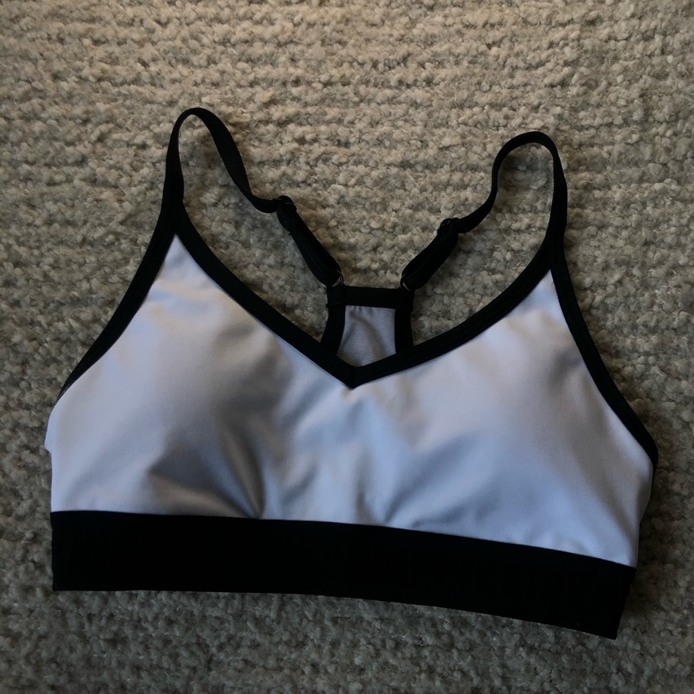 PINK White Sports Bra